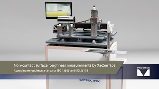 Noncontact surface Roughness Measurement XacSurface [upl. by Chev]