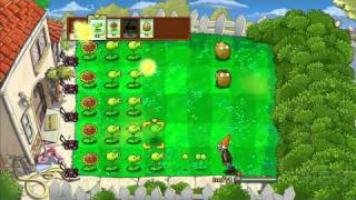 Plants vs Zombies PlayStation 3 Gameplay [upl. by Higgs]