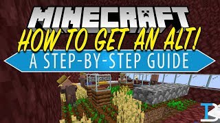 How To Get A Minecraft ALT Account Run Two Minecraft Accounts at The Same Time [upl. by Mingche]