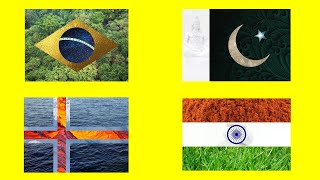 Realistic Flags of the World [upl. by Pierpont]