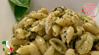 Authentic pesto  6 ingredients Real Italian recipe [upl. by Enaed823]