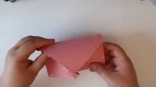 Tutorial Sobre Origami Sencillo Para regalar dinero  MundoParty [upl. by Ettenwad]