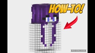 How To Design and Shade Hair on a Minecraft Skin  Tutorial [upl. by Stoat]