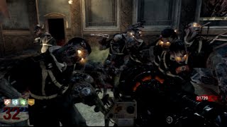 COD Black Ops Zombies Kino der Toten rounds 140 solo gameplay no commentary [upl. by Pollie]