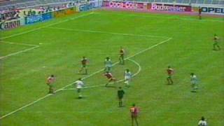 Mexico VS Bulgaria Gol de tijera de Manuel Negrete Mexico 86 [upl. by Drofnelg]