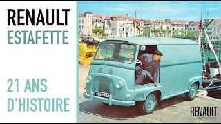 ESTAFETTE RENAULT  Histoire dun véhicule utilitaire dans le coeur du peuple [upl. by Nylicaj]