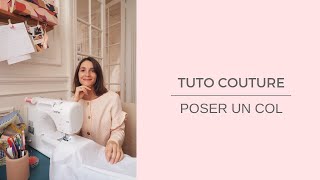 Tutoriel  apprendre à poser un col Claudine [upl. by Anayit]