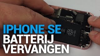 iPhone SE 2016 batterij vervangen  Fixjenl [upl. by Gaylor934]