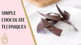 Simple Chocolate Techniques You Need To Know [upl. by Leon484]