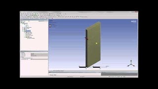 ANSYS System Coupling Two Way Fluid Structure Interaction  Part 1 [upl. by Attenborough]