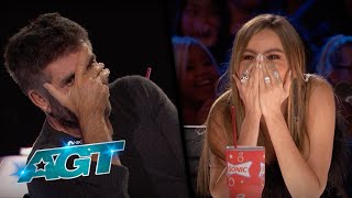 The FUNNIEST AGT Moments  An Act Goes Wrong  AGT 2022 [upl. by Ariem]