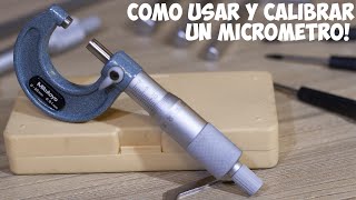 Como usar un Micrometro  Tutorial completo [upl. by Rinna]