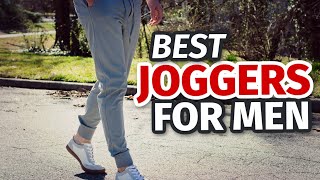 5 BEST JOGGERS for Men Comfortable and Stylish Essentials [upl. by Eihs963]