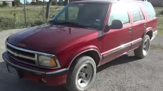 1996 Chevrolet Blazer LS Review [upl. by Essilem85]