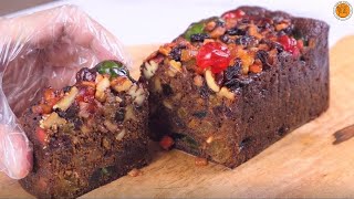 Best Ever CHRISTMAS FRUIT CAKE Recipe  Mortar and Pastry [upl. by Arec]