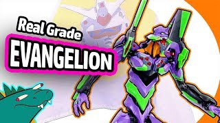 Real Grade Evangelion Unit 01 MODEL KIT Review [upl. by Emmer406]