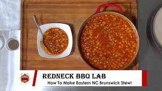 How To Make Eastern NC Brunswick Stew [upl. by Vitoria]