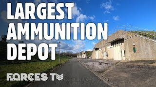 Inside DM Kineton Western Europe’s LARGEST Ammunition Depot  Forces TV [upl. by Nol]