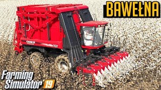 Zbiór BAWEŁNY  Farming Simulator 19 [upl. by Ecniv]