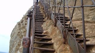 Sri Lanka Sigiriya climbing on Lion Rock [upl. by Henderson251]