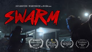 SWARM  Award Winning Zombie Horror Short Film [upl. by Arrekahs]