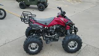 Rps 125cc sporty atv in action  review  overview [upl. by Meehan]