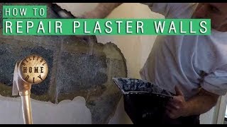 How to Repair Plaster [upl. by Anhsirk]