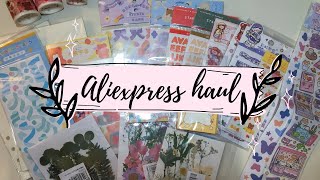 🛍 Aliexpress stationery haul korean style stationery [upl. by Haem391]