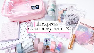 Aliexpress Stationery Haul 2 [upl. by Fulcher]