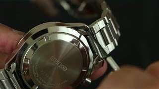 How to quotRemovequot your Seiko Watch Band the Easy Way [upl. by Konyn]