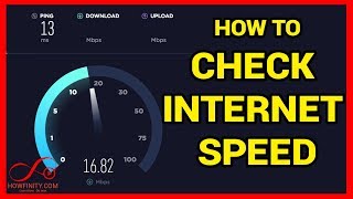 How to Check Your Internet SPEED [upl. by Cacilia]