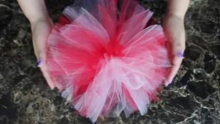 DIY How to Make Tulle PomPoms  HTM Como hacer Pompones o Motas de Tul [upl. by Ahsenyt656]