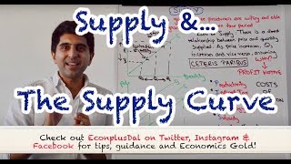 Y1 4 Supply and the Supply Curve [upl. by Lipman]