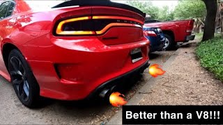 THE BEST EXHAUST FOR V6 CHARGER FLOWMASTER SUPER 10 [upl. by Gnad576]