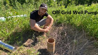 Off Grid Well Pump Extremely Simple DIY Installation [upl. by Barbara-Anne]