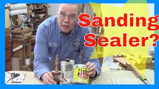 Sanding Sealer for Wood Turning [upl. by Melvena]