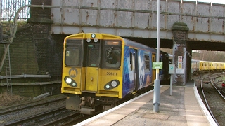 Half an Hour at 216  Birkenhead North Station 1022017  Class 507 508 terminus [upl. by Drallim543]