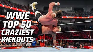 WWE TOP 50 Craziest Kickouts [upl. by Riggs]