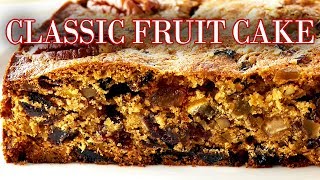 Professional Baker Teaches You How To Make FRUIT CAKE [upl. by Della]