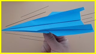 👉🏽Cómo hacer AVIONES🛩 de papel que VUELEN MUCHO🆗  Papiroflexia FÁCIL✅ [upl. by Mayyahk807]