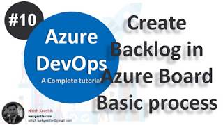 10 Create backlog in Azure Board  Azure devops tutorial for beginners [upl. by Buell]