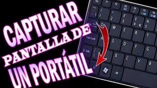 Como Capturar la Pantalla de un Portatil [upl. by Chafee293]