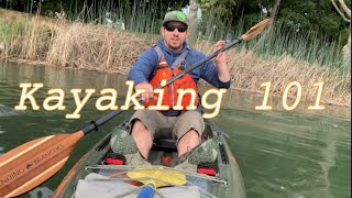 Kayaking 101 How to Forward Stroke Sweep Stroke and Edge [upl. by Nolyad]