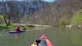 KanuObere Donau 1080HD Gumotex Seawave [upl. by Isnam177]