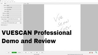 VueScan Professional Review and Demo [upl. by Paxton56]