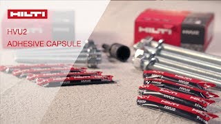 INTRODUCING Hiltis HVU2 adhesive capsule [upl. by Gone]