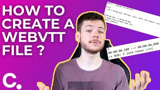 How to Create and Customize WebVTT Subtitle File [upl. by Trembly]