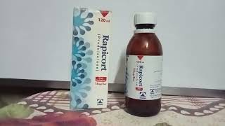 Syrup Rapicort Uses Benefits and disadvantages in Urdu  Prednisolone Uses [upl. by Tate]