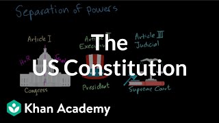 The US Constitution  Period 3 17541800  AP US History  Khan Academy [upl. by Ahsaeym]