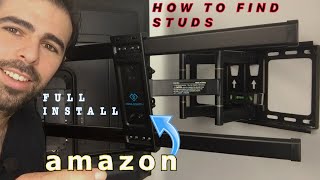 How to Install a TV Wall Mount  PERLESMITH TV Wall Mount Review [upl. by Tews]